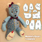 🎉Zimowa wyprzedaż 40% taniej🧸Zestaw linijki z szablonem niedźwiedzia【10 szt.】