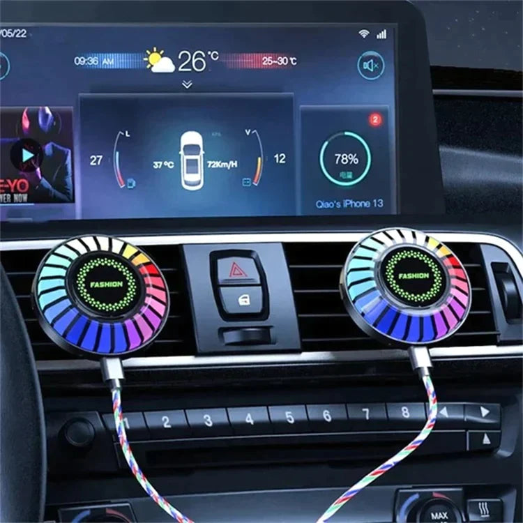 Pousbo® Car Aroma Rhythm Light