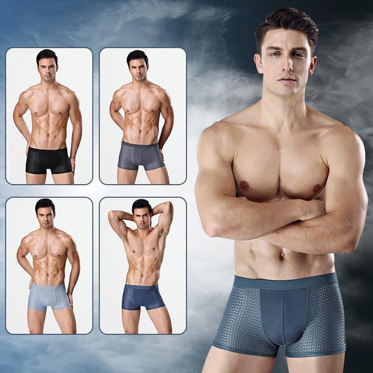 🔥Kup 1 i otrzymaj 1 gratis🔥Męska bielizna oddychająca Ice Silk