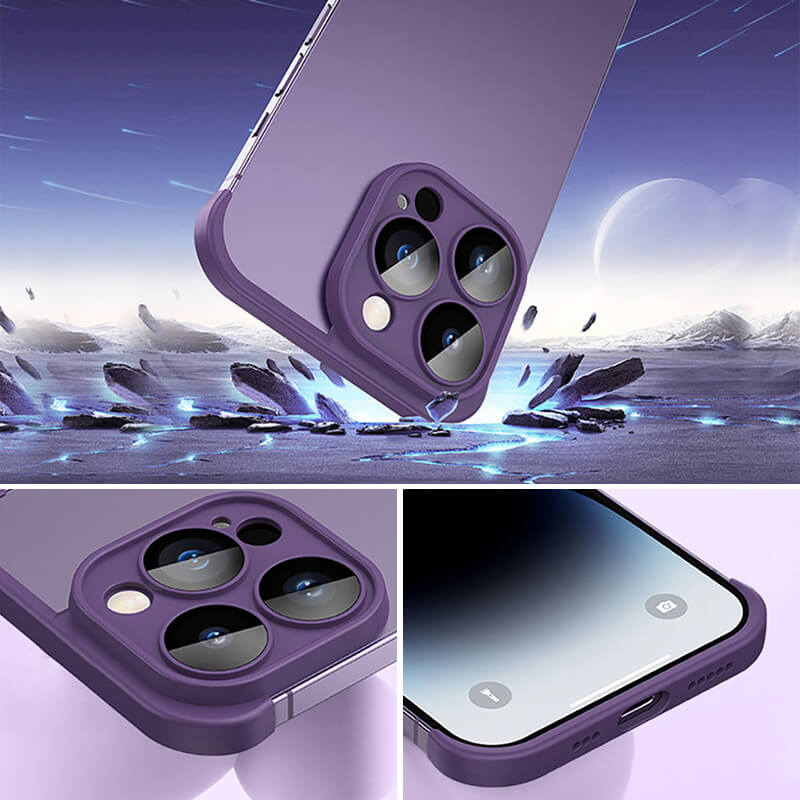 Najnowsze etui na iPhone'a Bare-Metal Angle Cushion TPU