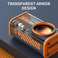 Transparent Mecha - Bezprzewodowy dźwięk Bluetooth