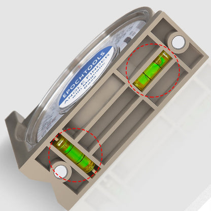 Wielofunkcyjny przyrząd do pomiaru kąta - spód z silnym magnetyzmem