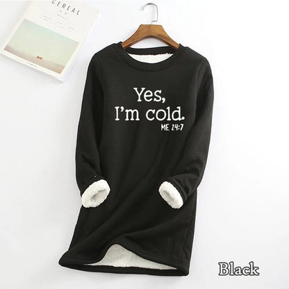 🎄Wyprzedaż świąteczna 40% taniej🔥Damska ciepła bluza zimowa z pluszową podszewką