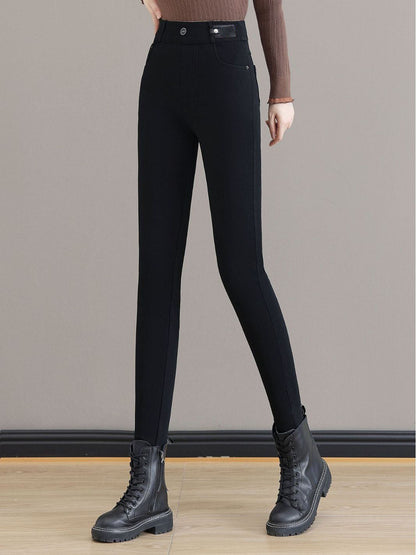 🥳Noworoczna wyprzedaż 40% zniżki✨Damskie dżinsy Skinny z wysokim stanem