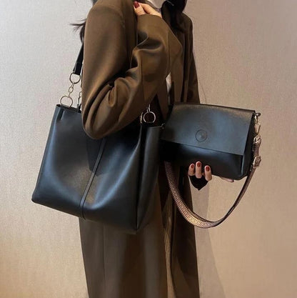 🥳Nowe produkty 40% taniej💖Damska torba na ramię crossbody 2-częściowy zestaw