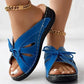【Płatność za pobraniem】👡Damskie sandały wsuwane Comfort Bowtie