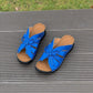 【Płatność za pobraniem】👡Damskie sandały wsuwane Comfort Bowtie