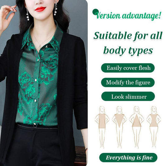 ✨Kup 1 i otrzymaj 1 gratis👚Dwuczęściowa koszulka damska z nadrukiem Splicing Fake