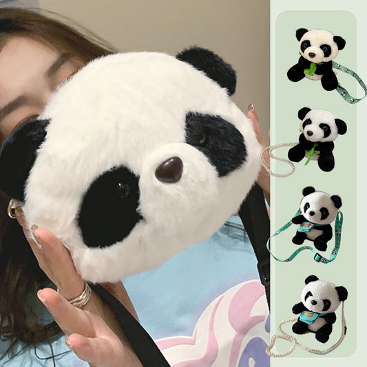 💖Nowe produkty 40% taniej🐼Słodka torba dla lalek Panda z kreskówek